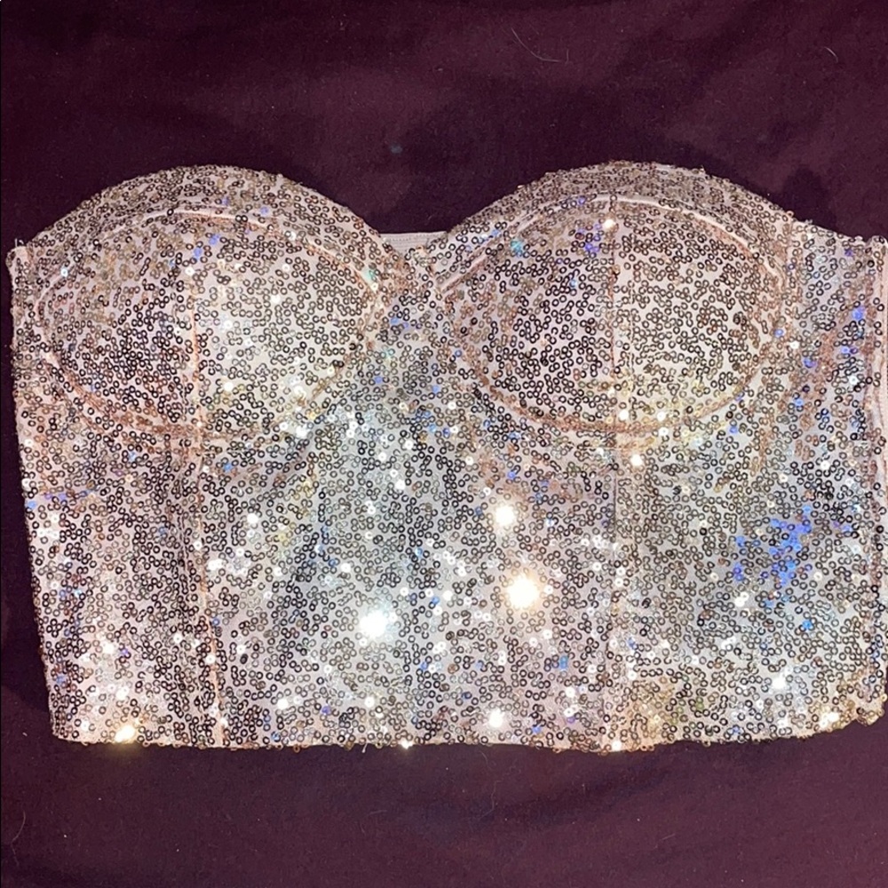 Glam crop top